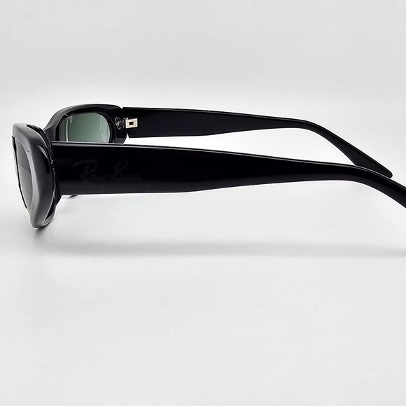Ray-Ban B&L W1924 XXAO Black Frame G-15 Green Glass Lens Cat Eye Sunglasses 55mm main image 4